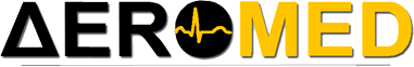 Logo AEROMED Avion Ambulancia